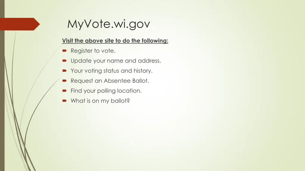 myvote wi gov