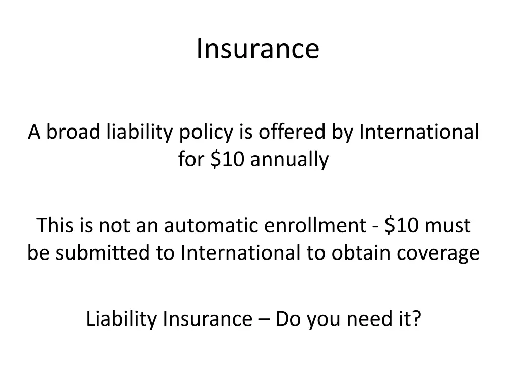 insurance