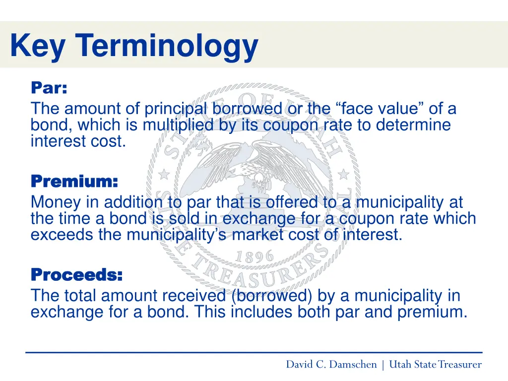 key terminology