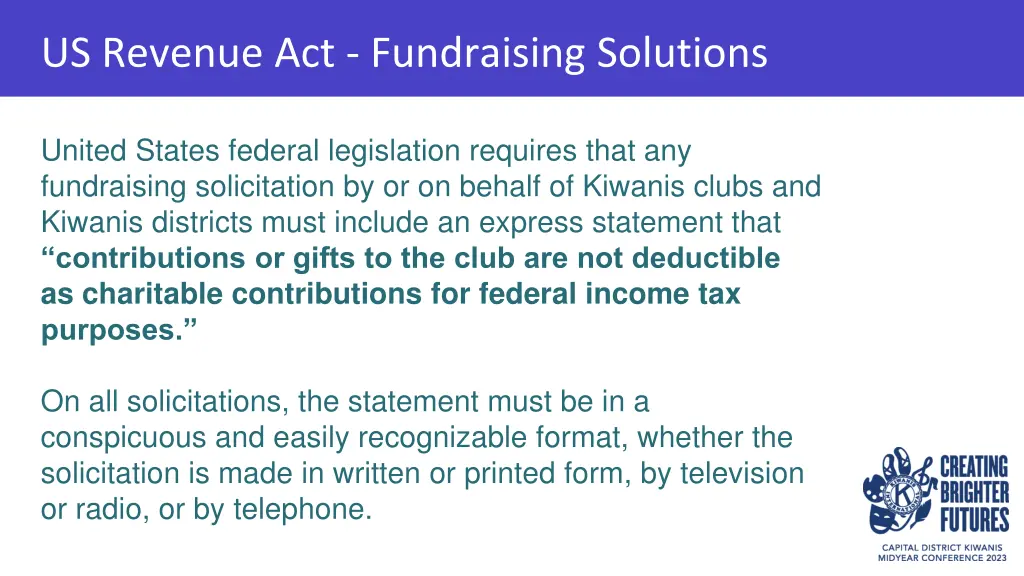 us revenue act fundraising solutions