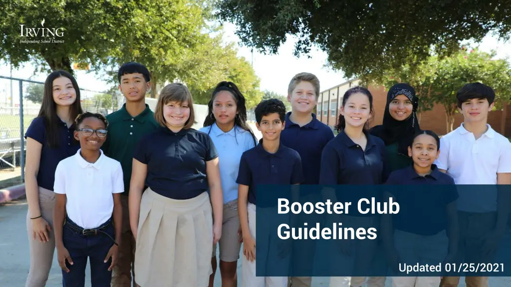 booster club guidelines