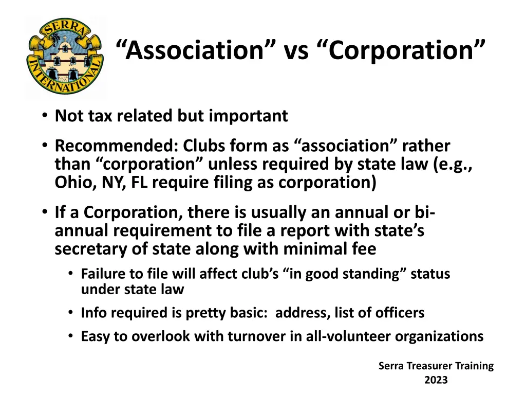 association vs corporation