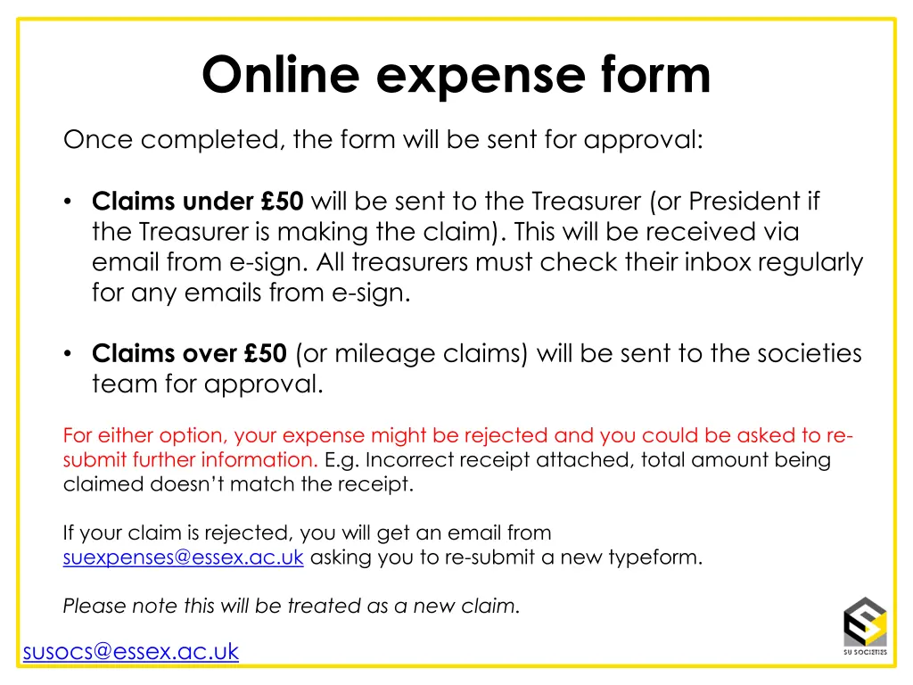 online expense form 1