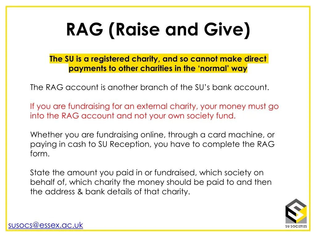 rag raise and give