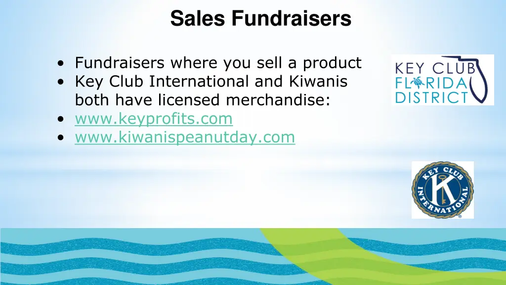 sales fundraisers