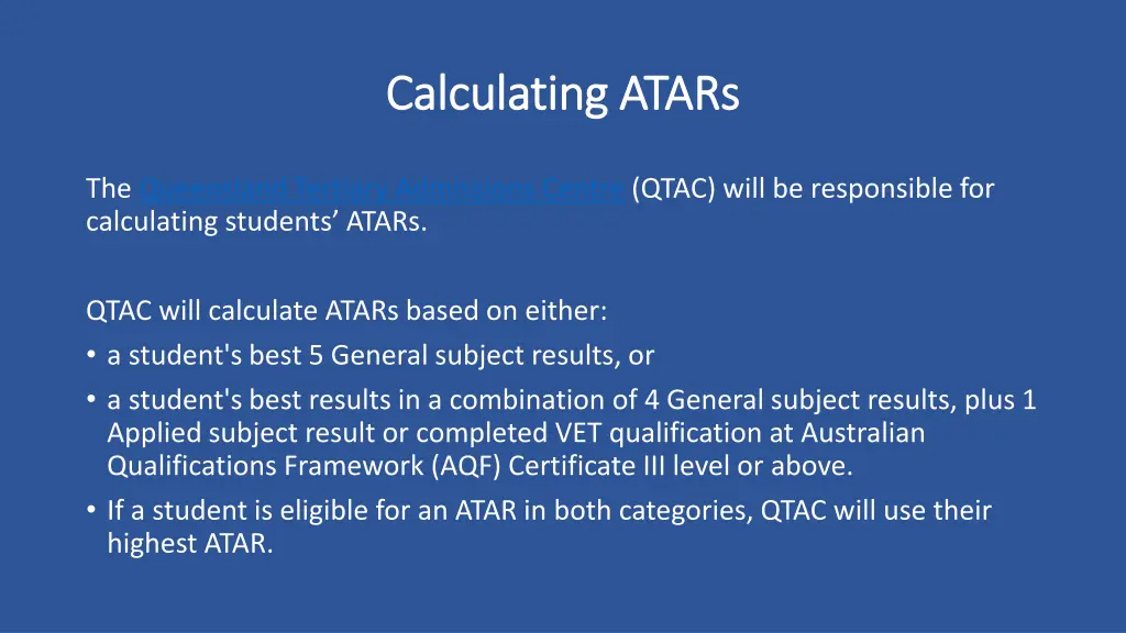 calculating atars calculating atars