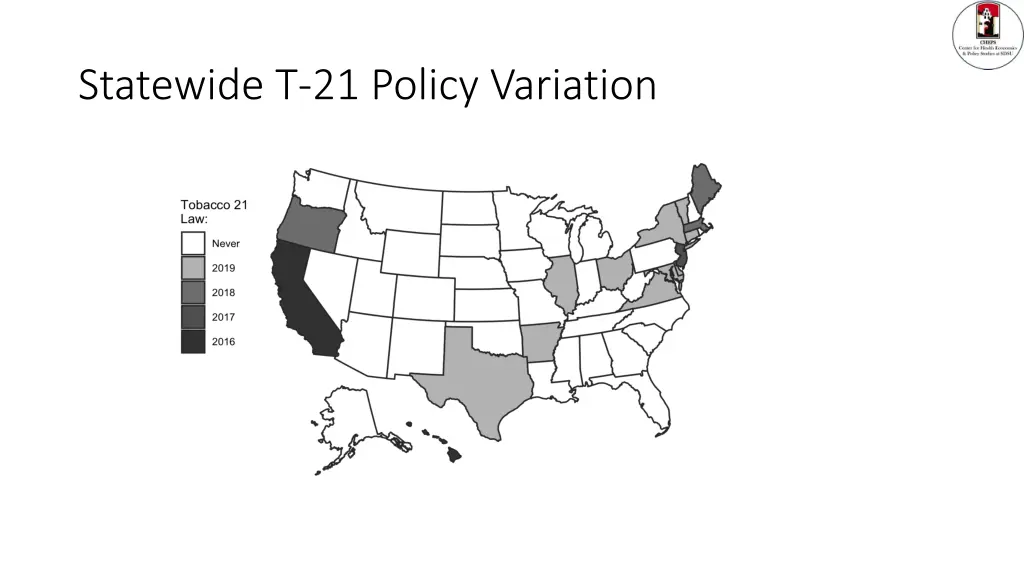 statewide t 21 policy variation