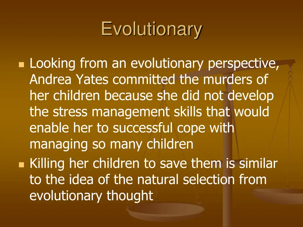 evolutionary