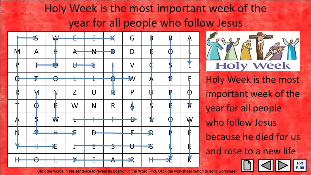 holy week is the most important week of the year