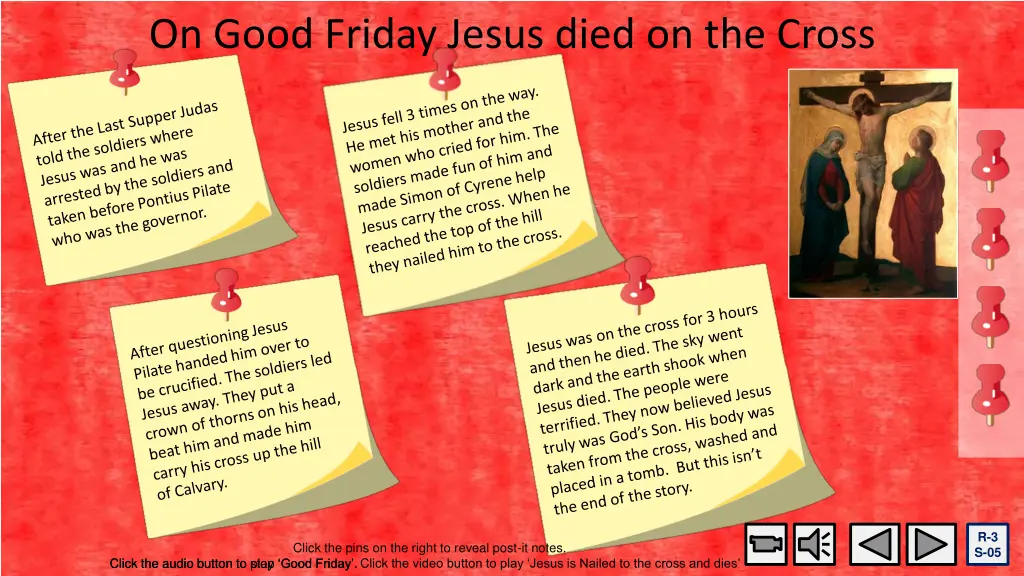 on good friday jesus died on the cross