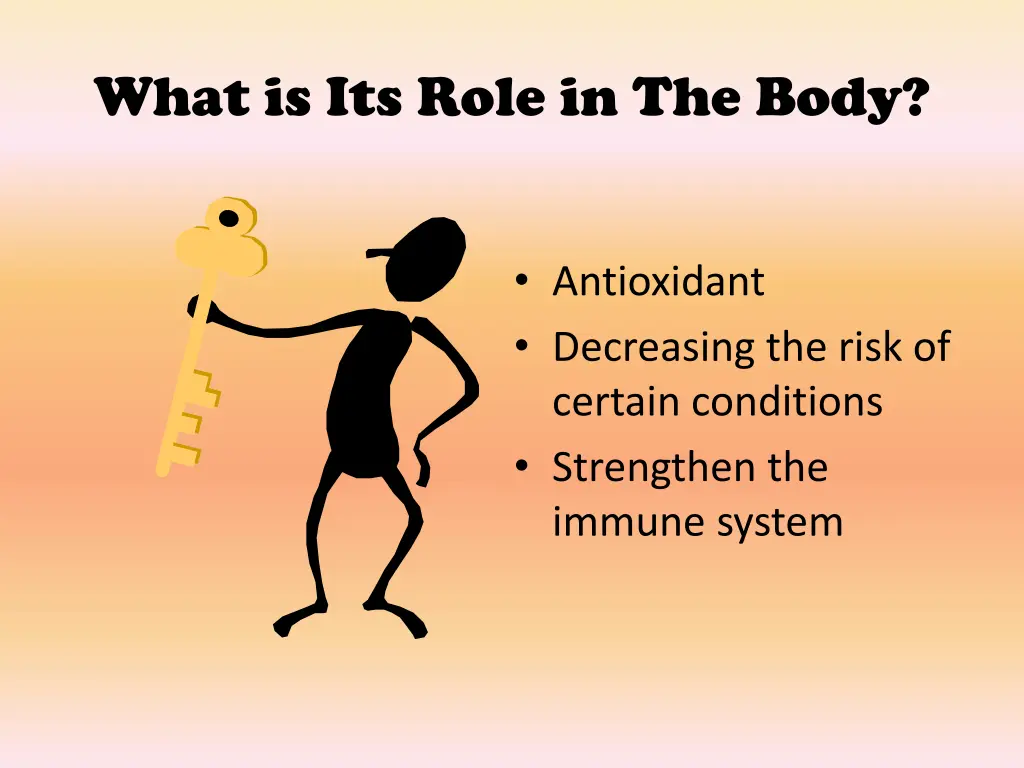 what is its role in the body