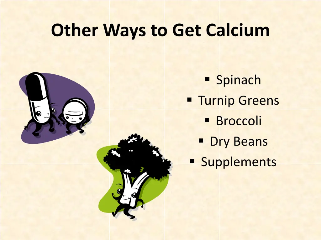 other ways to get calcium