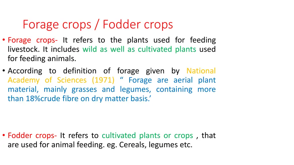 forage crops fodder crops forage crops it refers