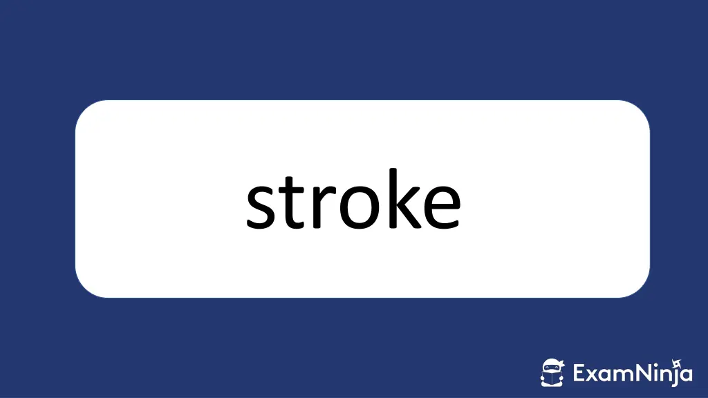 stroke