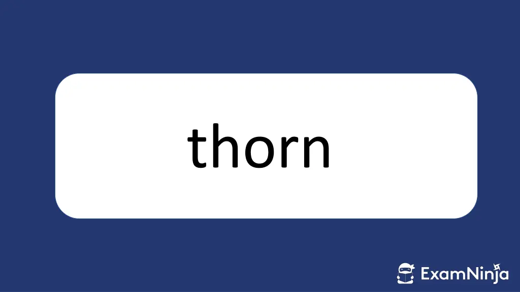 thorn