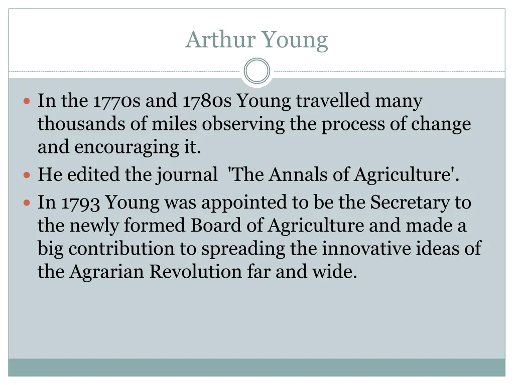 arthur young