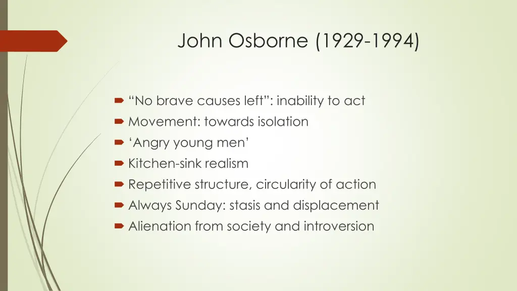 john osborne 1929 1994