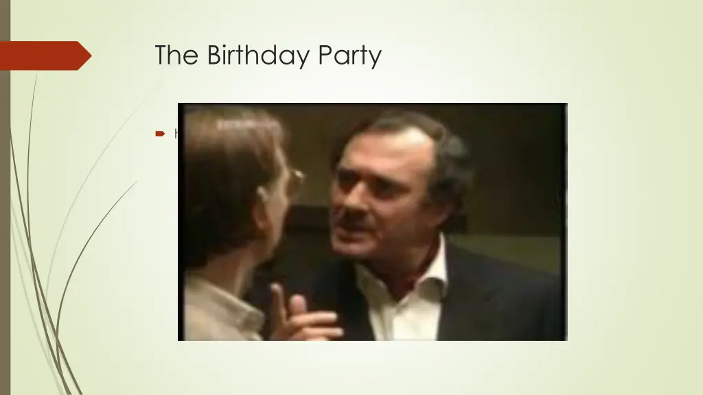 the birthday party