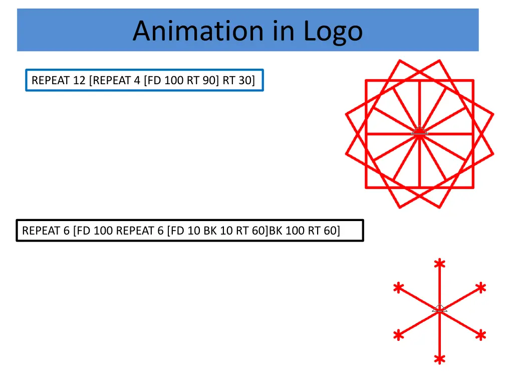 animation in logo