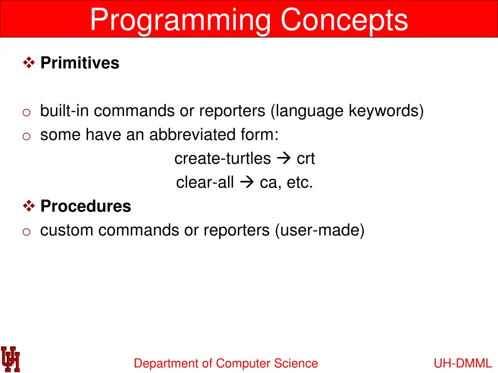 programming concepts 4