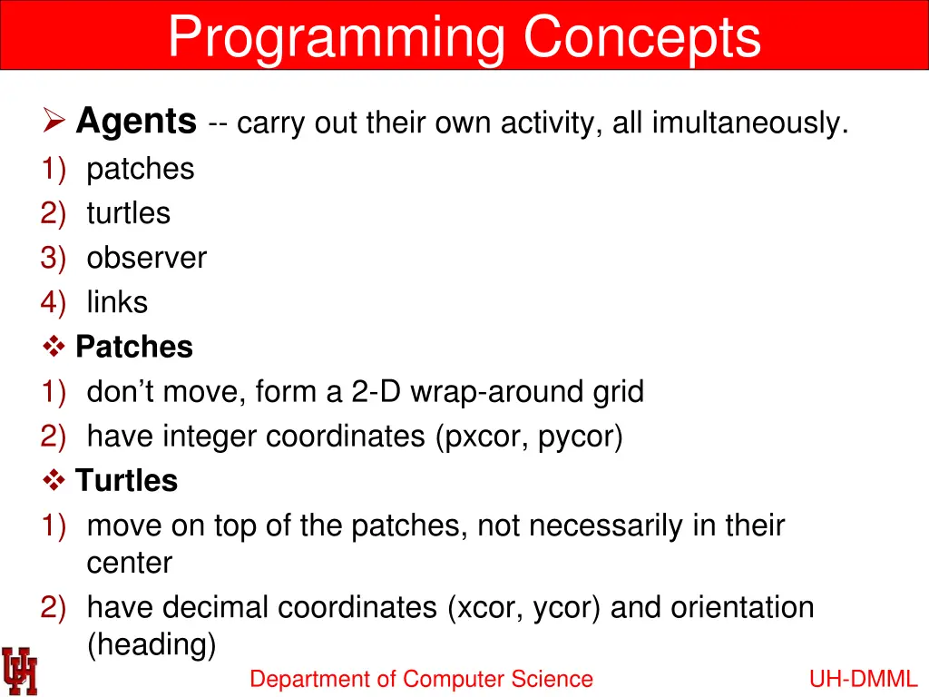 programming concepts