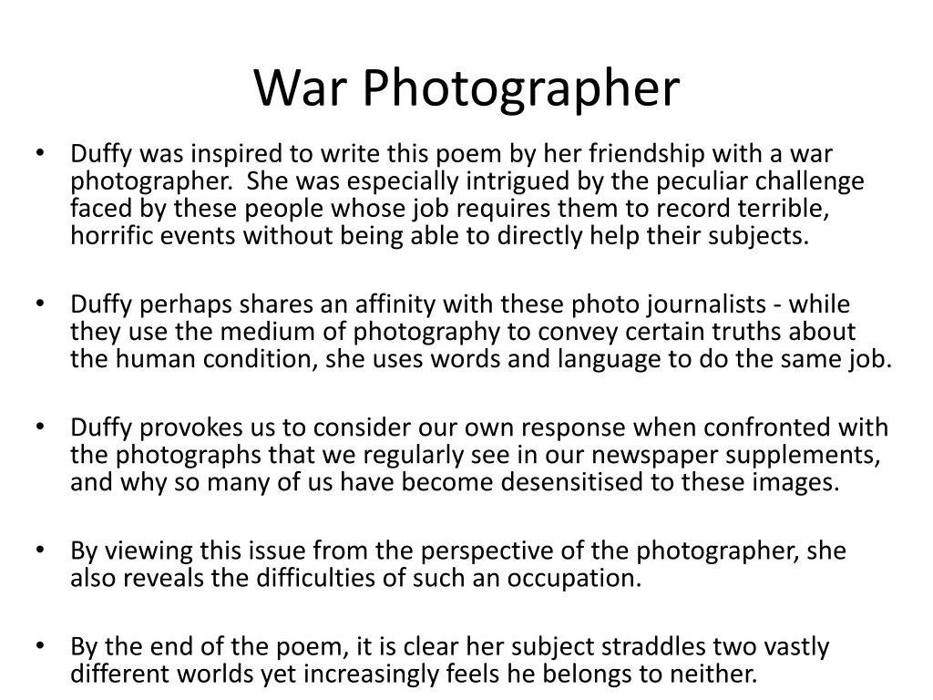 war photographer 1