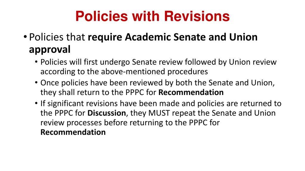 policies with revisions 3