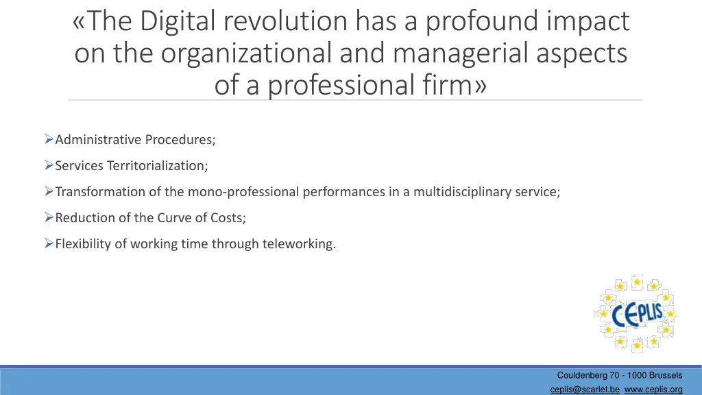 the digital revolution has a profound impact