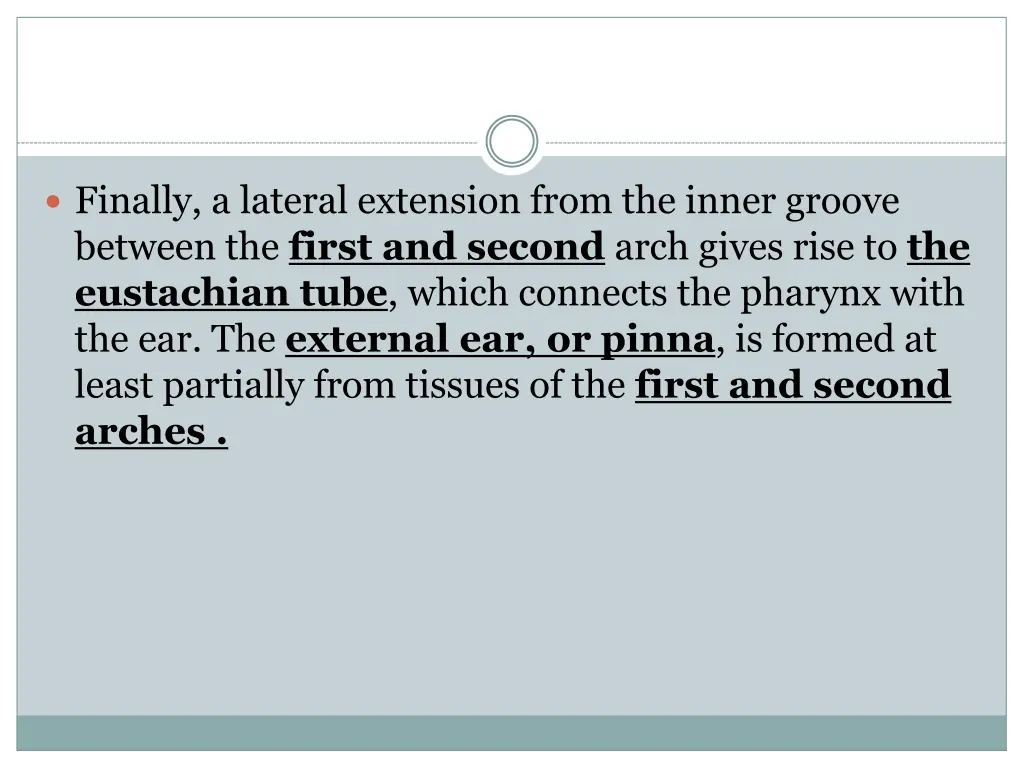 finally a lateral extension from the inner groove