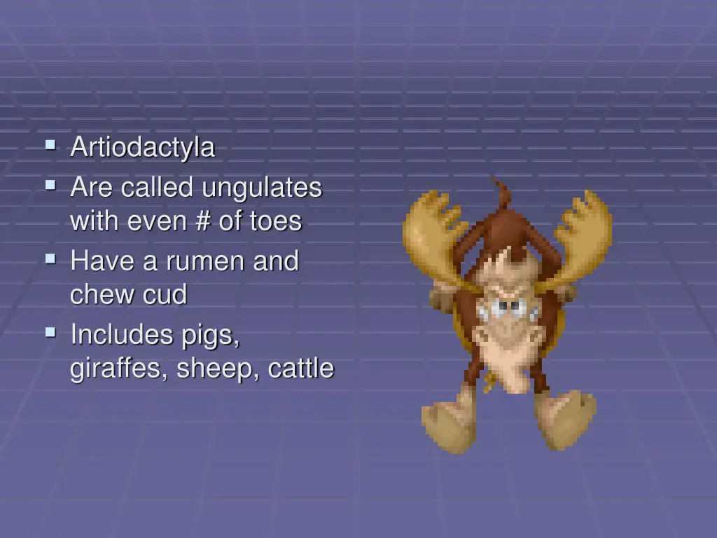 artiodactyla are called ungulates with even