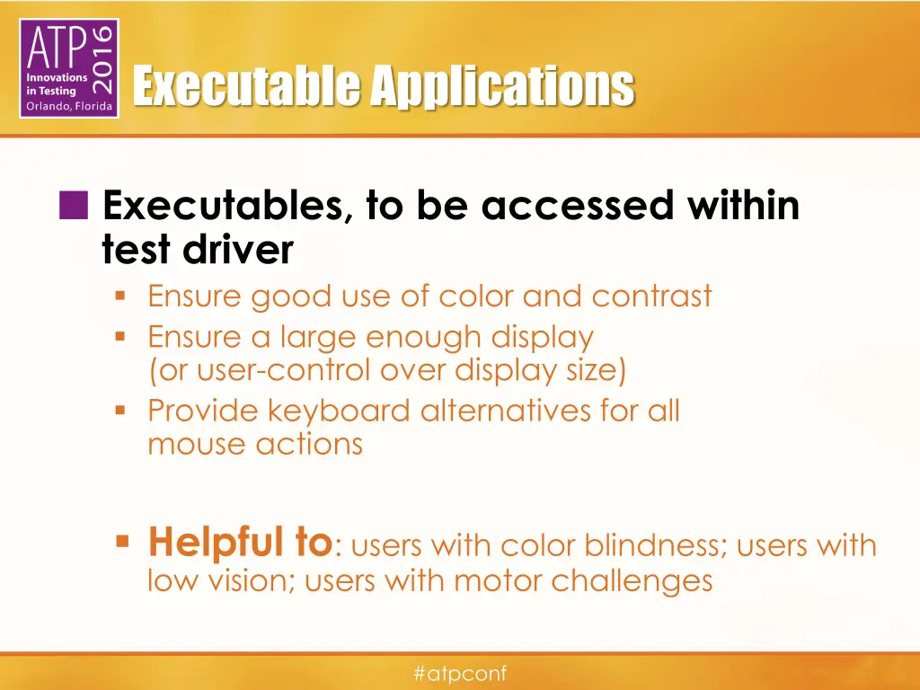 executable applications