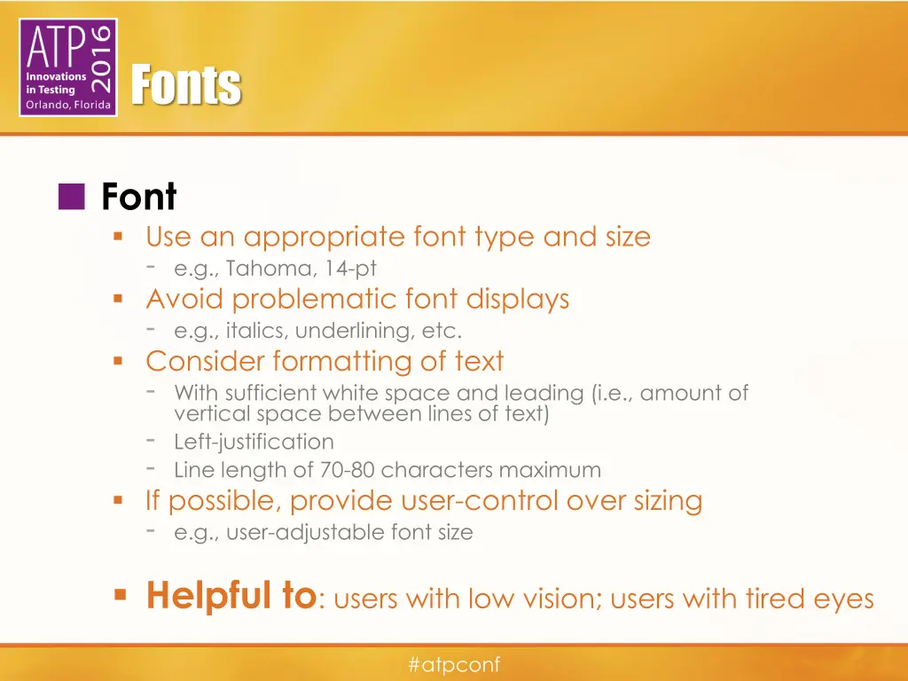 fonts