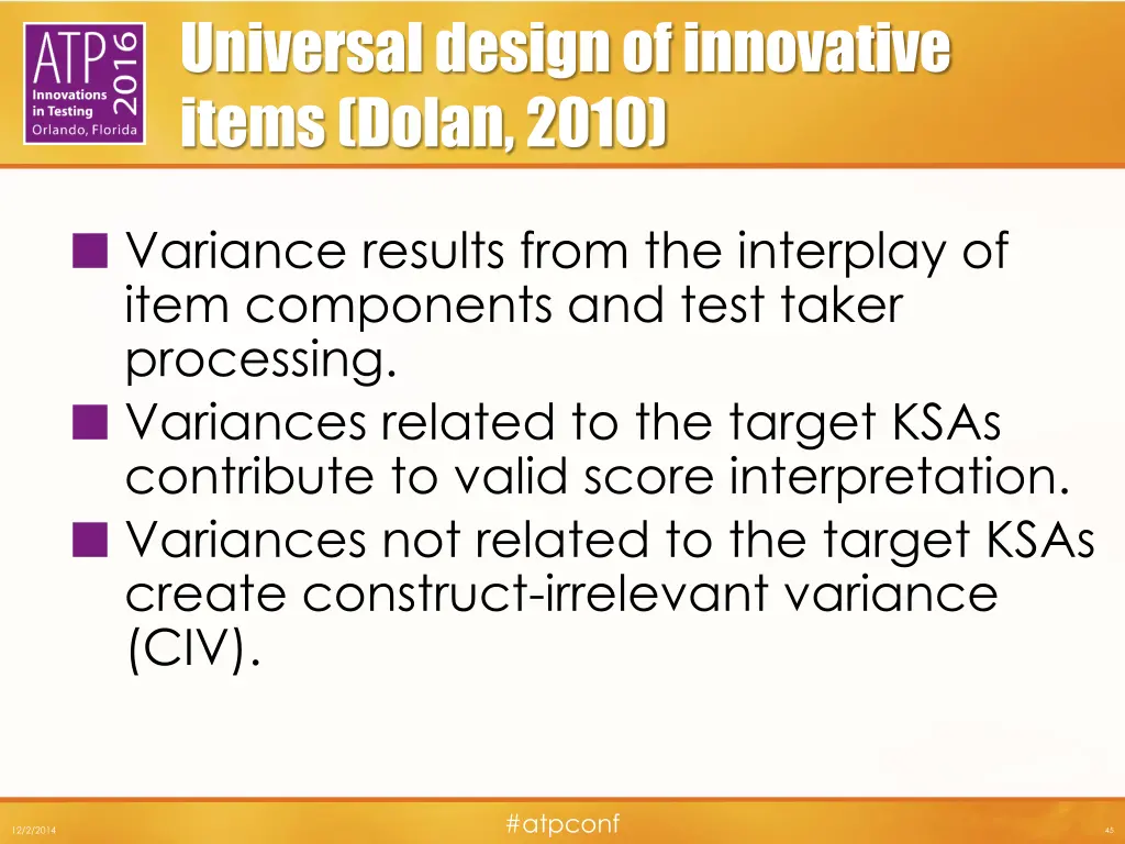 universal design of innovative items dolan 2010 2