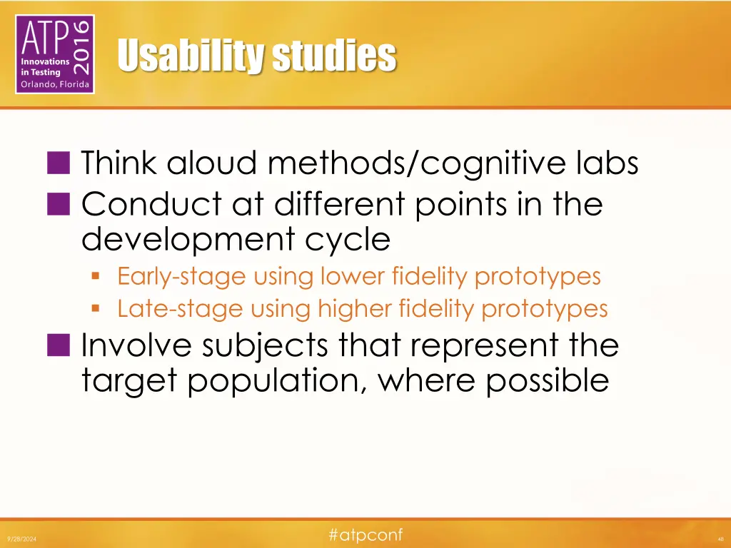 usability studies