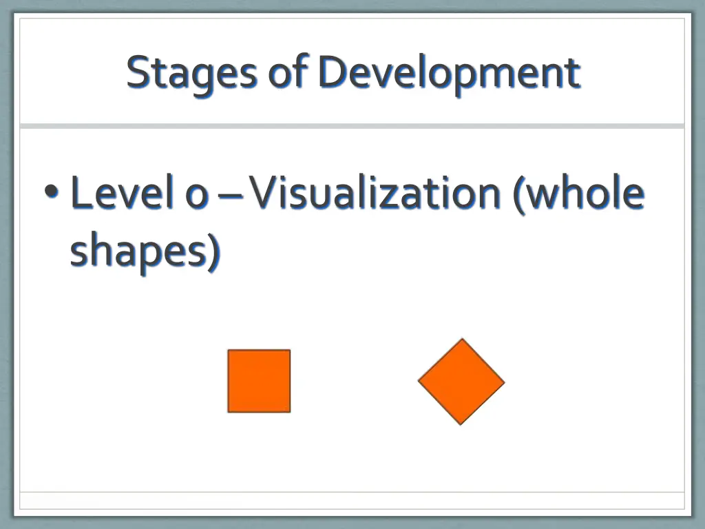 stages of development