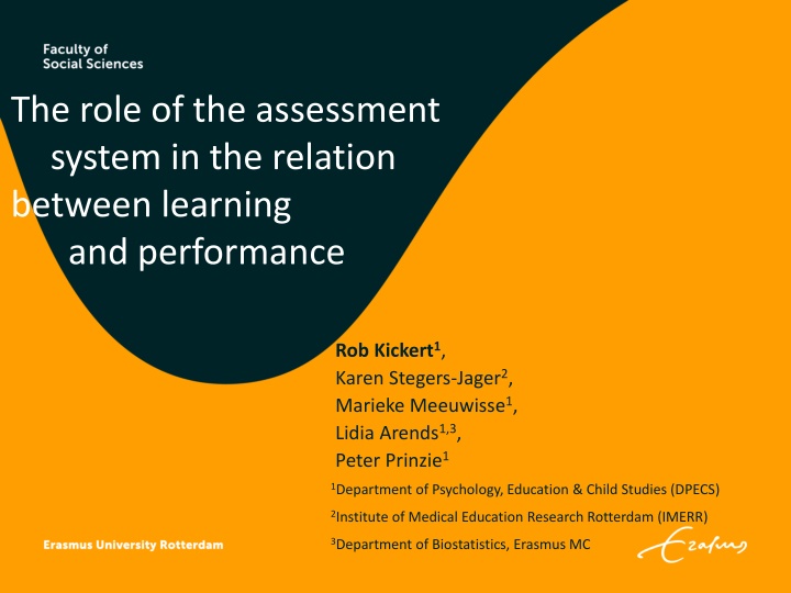 the role of the assessment system in the relation