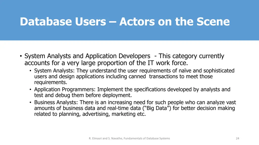 database users actors on the scene 3