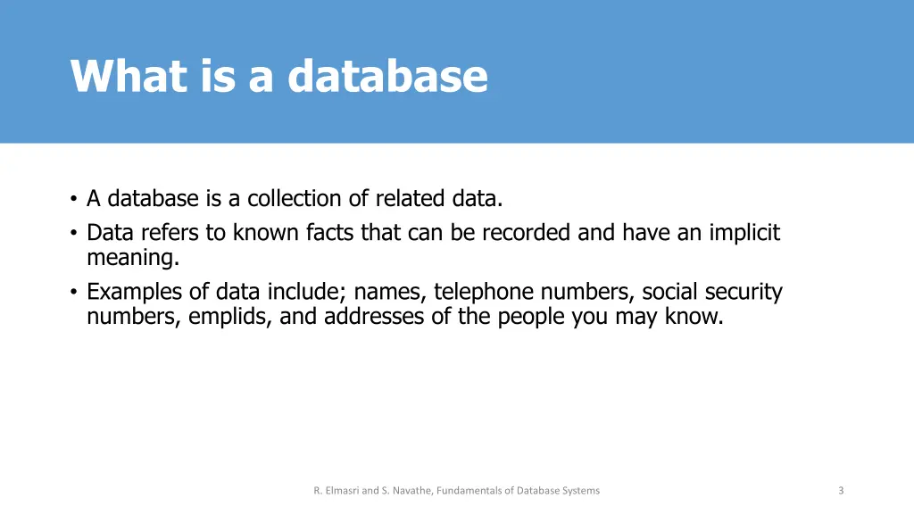 what is a database