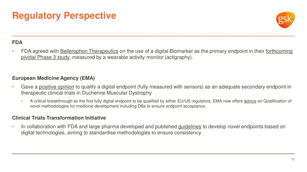 regulatory perspective