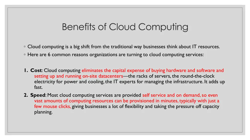 benefits of cloud computing