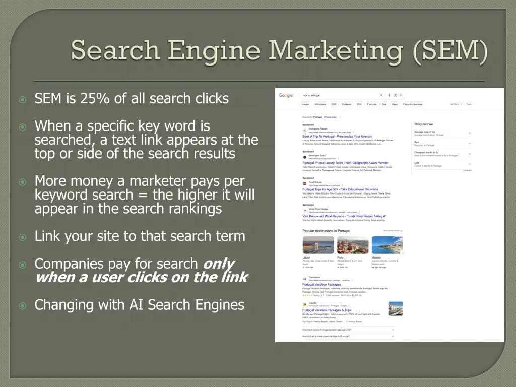 sem is 25 of all search clicks