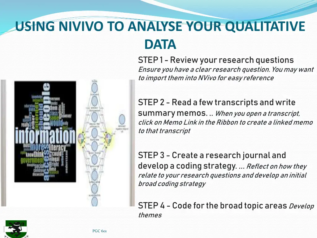 using nivivo to analyse your qualitative data