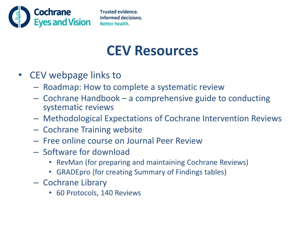 cev resources