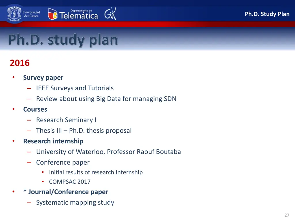 ph d study plan