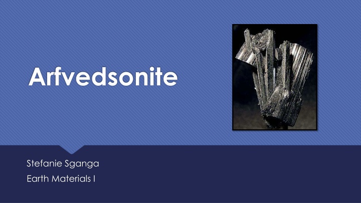 arfvedsonite