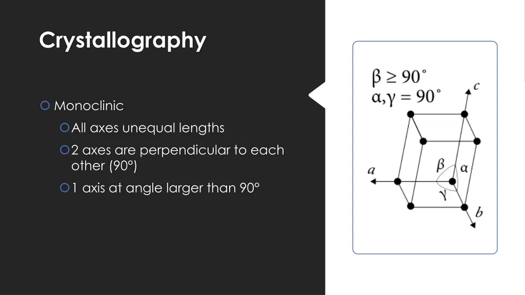 crystallography