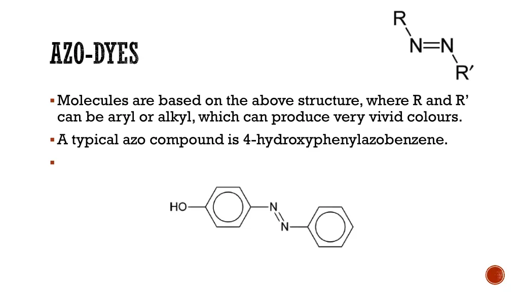 azo dyes