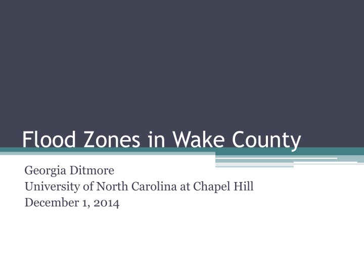 flood zones in wake county