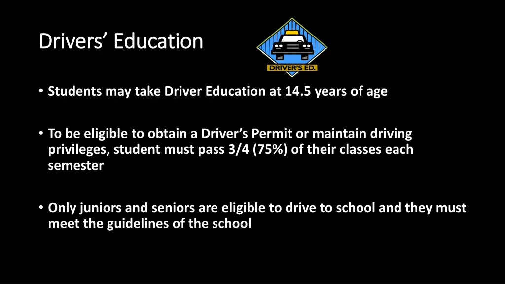 drivers education drivers education