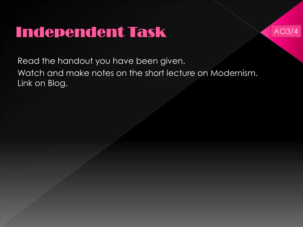 independent task independent task